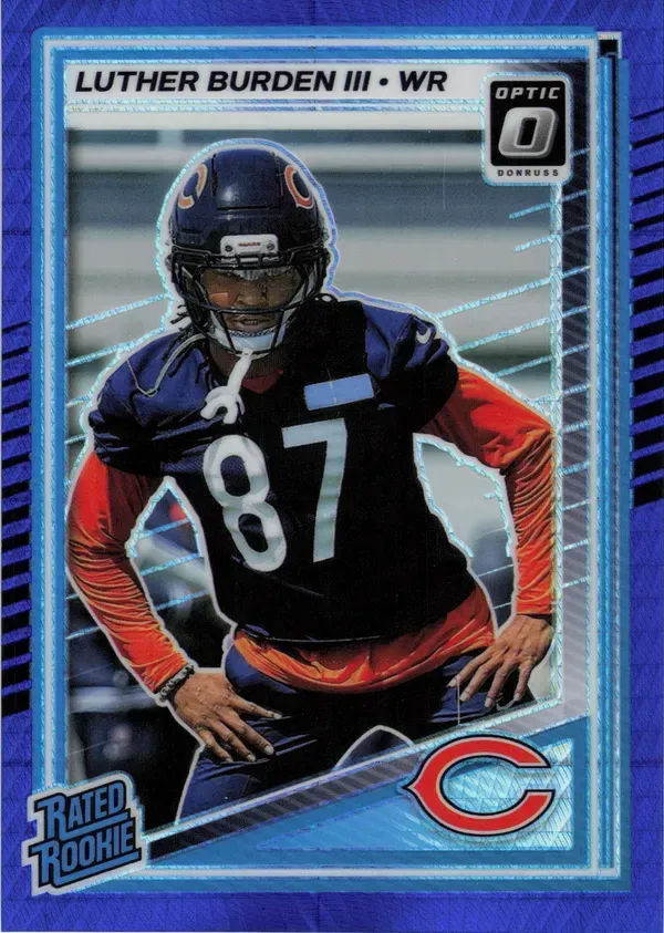 Luther Burden III 2025 Panini Donruss Optic