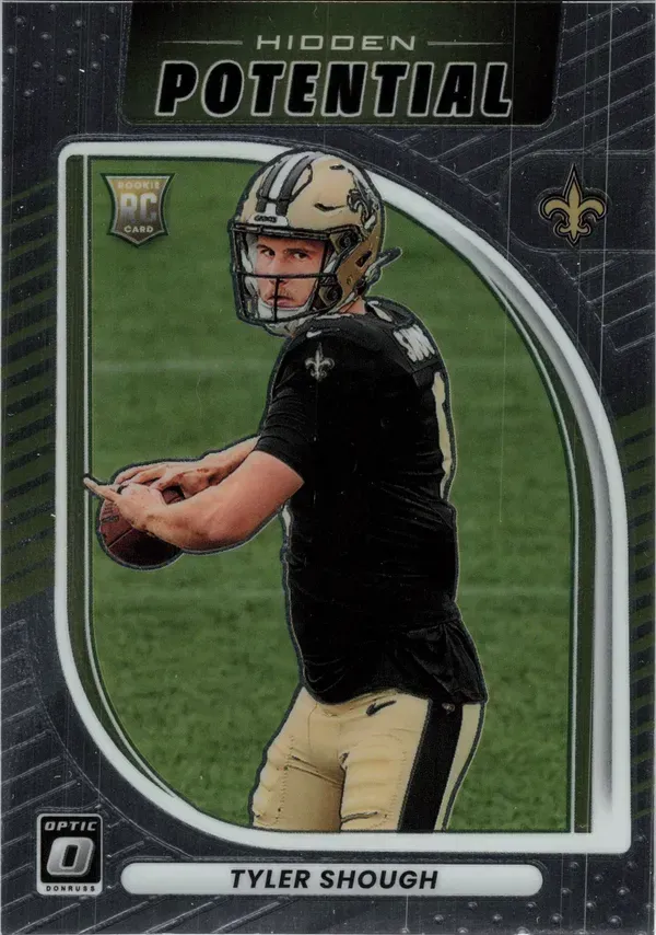 Tyler Shough 2025 Panini Donruss Optic