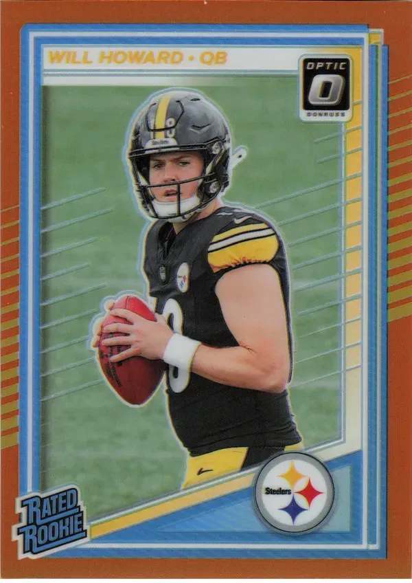 Will Howard 2025 Panini Donruss Optic