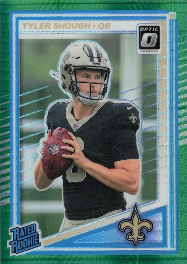 Tyler Shough 2025 Panini Donruss Optic