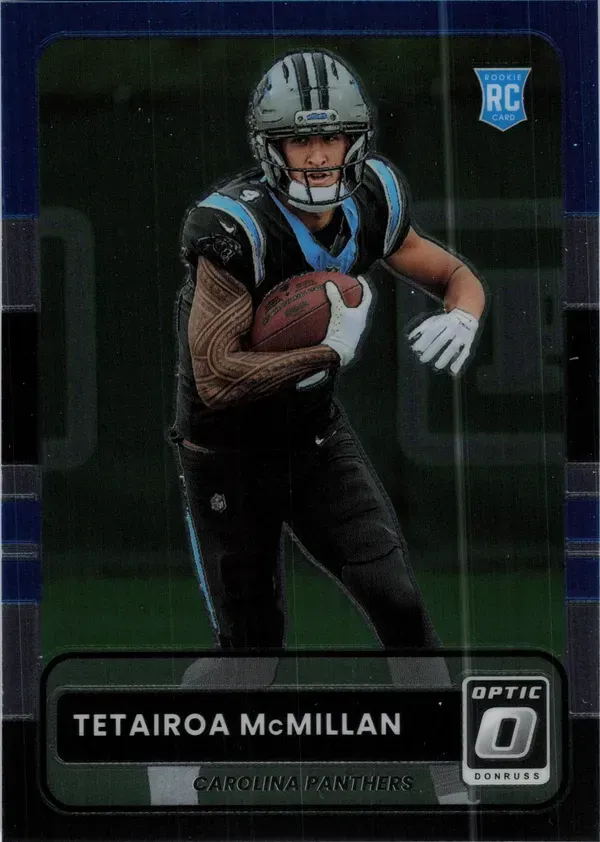 Tetairoa McMillan 2025 Panini Donruss Optic
