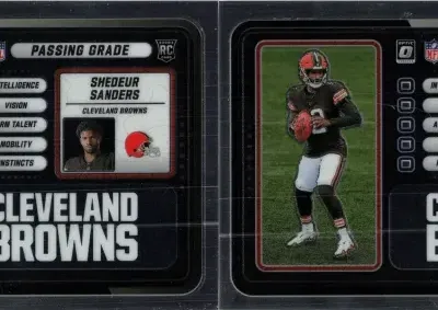 Shedeur Sanders 2025 Panini Donruss