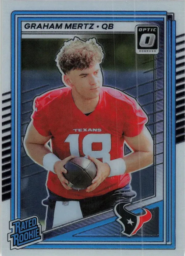 Graham Mertz 2025 Panini Donruss Optic