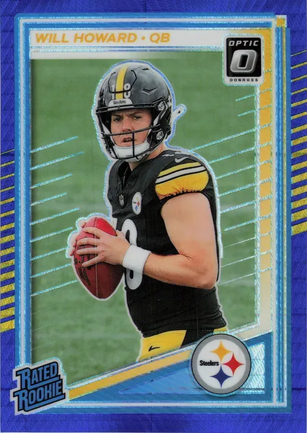 Will Howard 2025 Panini Donruss Optic
