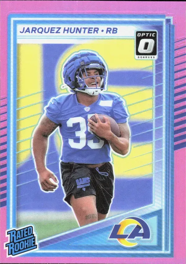 Jarquez Hunter 2025 Panini Donruss Optic
