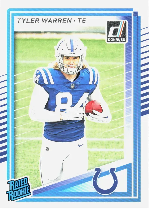 Tyler Warren 2025 Panini Donruss Optic