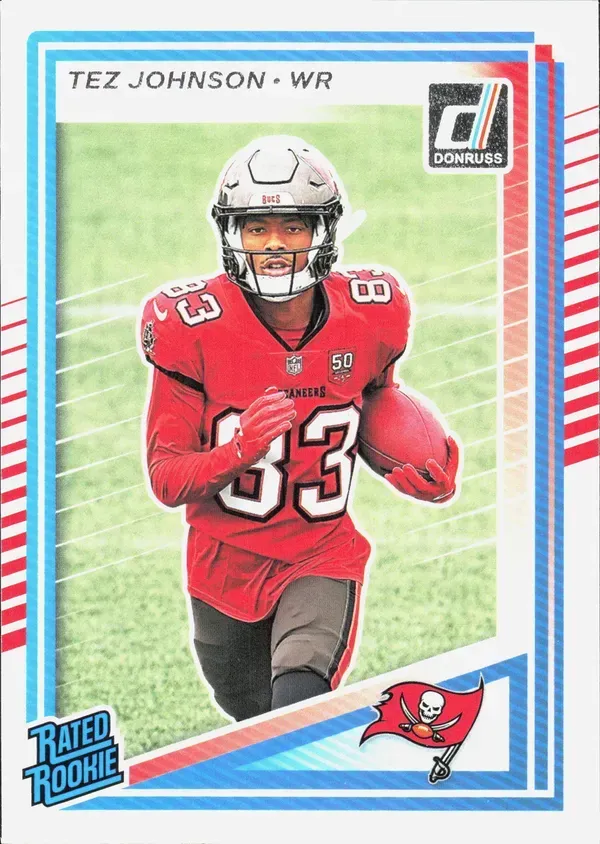 Tez Johnson 2025 Panini Donruss Optic