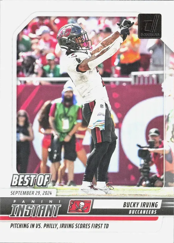 Bucky Irving 2025 Panini Donruss