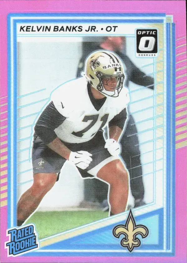 Kelvin Banks Jr. 2025 Panini Donruss Optic