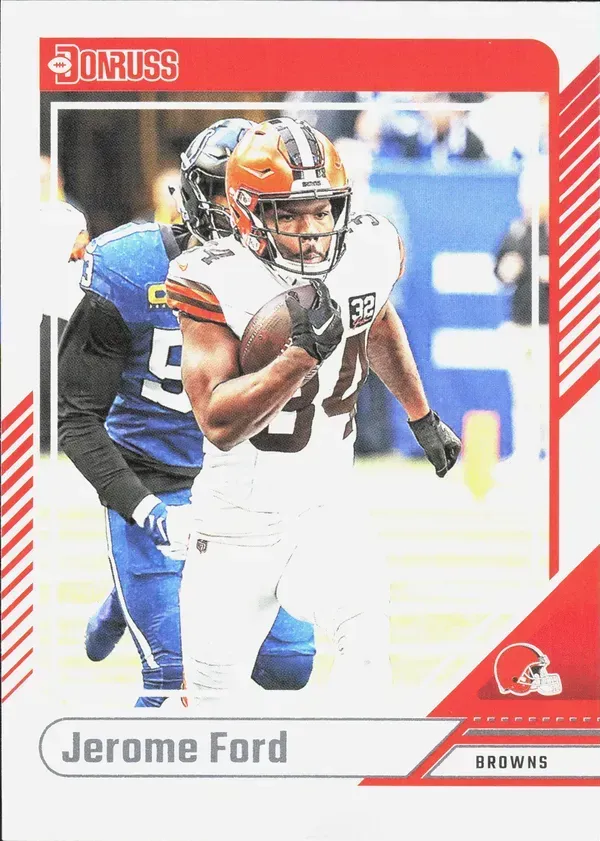 Jerome Ford 2025 Panini Donruss