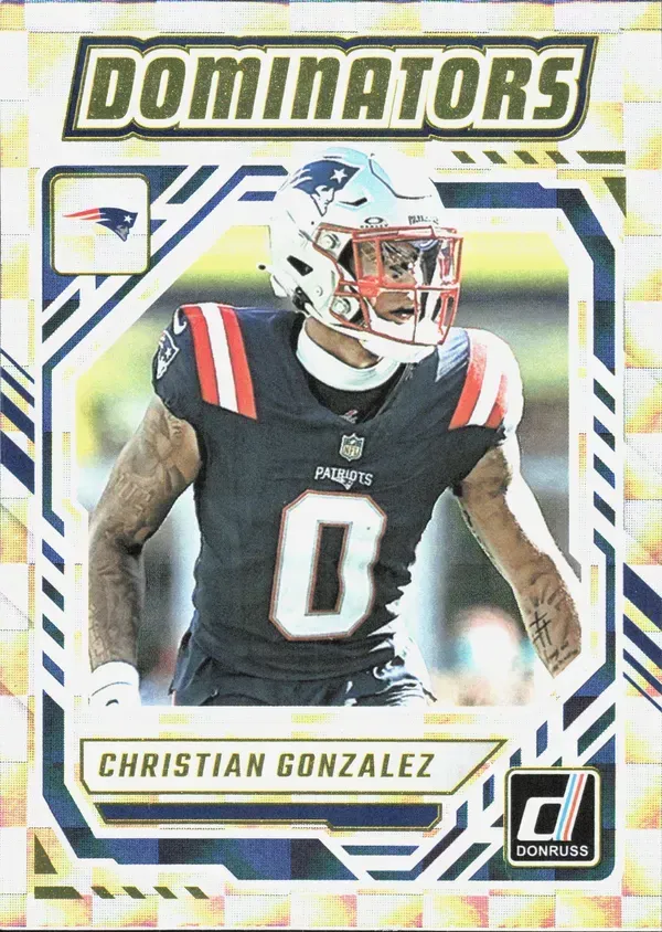 Christian Gonzalez 2025 Panini Donruss Optic