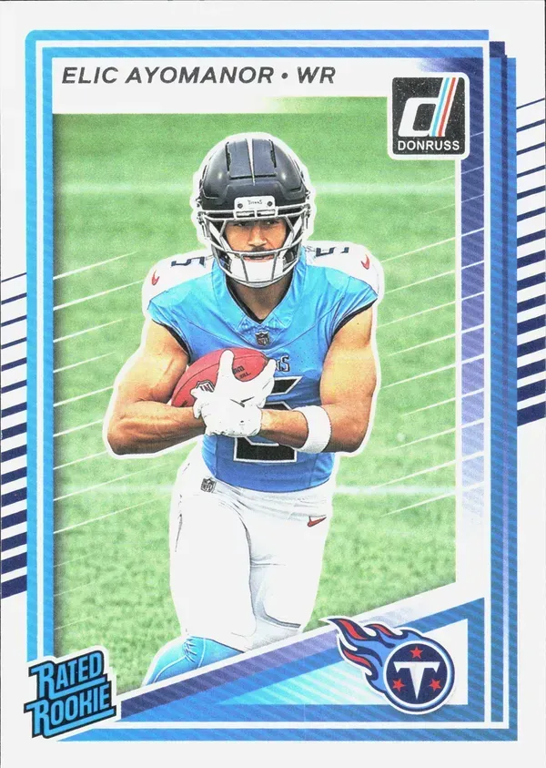 Elic Ayomanor 2025 Panini Donruss Optic