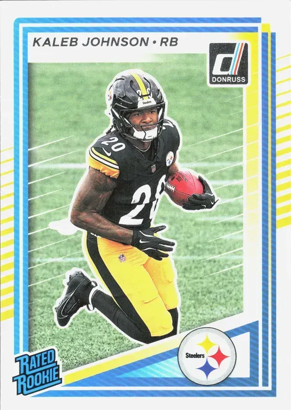 Kaleb Johnson 2025 Panini Donruss Optic