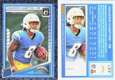 Omarion Hampton 2025 Panini Donruss Optic