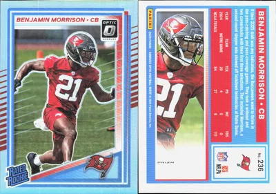 Benjamin Morrison 2025 Panini Donruss Optic