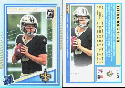 Tyler Shough 2025 Panini Donruss Optic