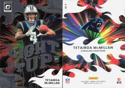 Tetairoa McMillan 2025 Panini Donruss Optic