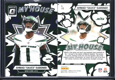 Ahmad "Sauce" Gardner — 2025 Panini Donruss Optic