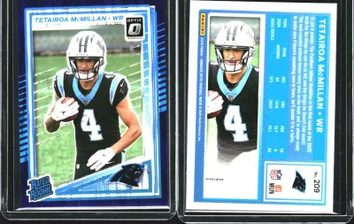 Tetairoa McMillan 2025 Panini Donruss Optic