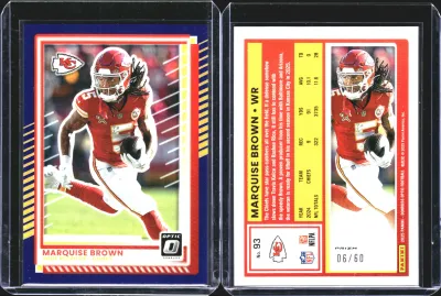 Marquise Brown card