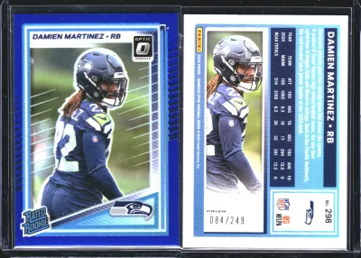 Damien Martinez — 2025 Panini Donruss Optic Blue