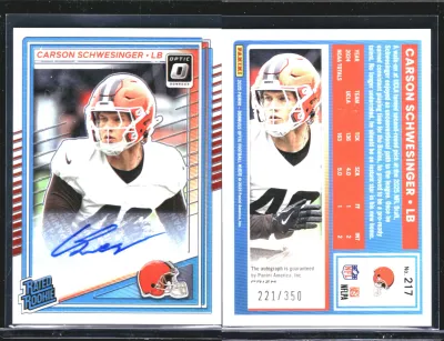 Carson Schwesinger card