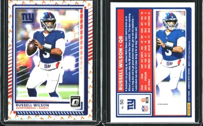 Russell Wilson 2025 Panini Donruss Optic