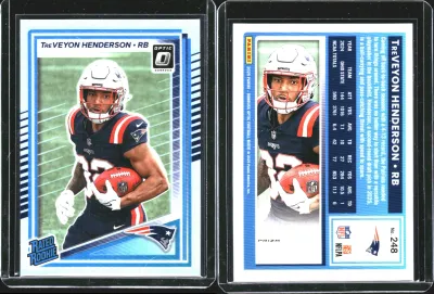 Tre'Veyon Henderson 2025 Panini Donruss Optic