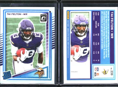 Tai Felton 2025 Panini Donruss Optic