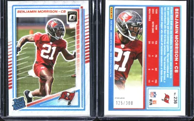 Benjamin Morrison — 2025 Panini Donruss Optic Wave