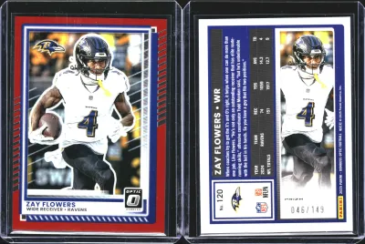 Zay Flowers card