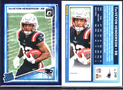 Treveyon Henderson 2025 Panini Donruss Optic