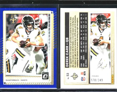Derek Carr card