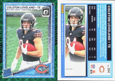 Colston Loveland 2025 Panini Donruss Optic