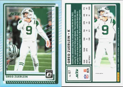 Greg Zuerlein — 2025 Panini Donruss Optic Holo