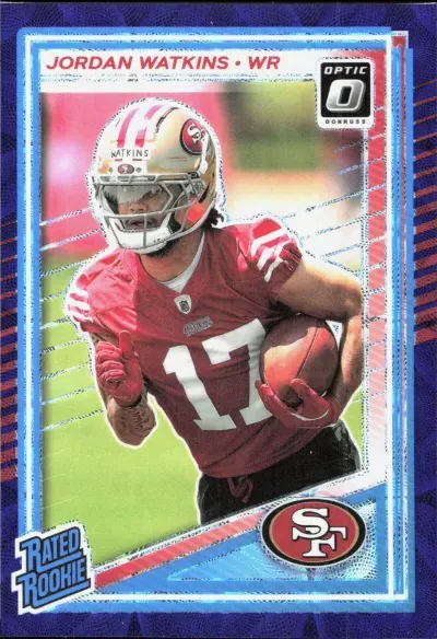 Jordan Watkins 2025 Panini Donruss Optic