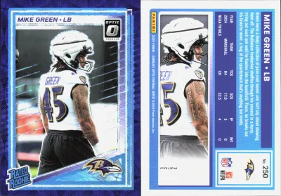 Mike Green 2025 Panini Donruss Optic