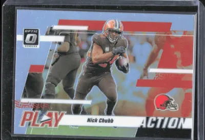 Nick Chubb 2023 Panini Donruss Optic
