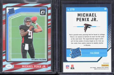 Michael Penix Jr. 2024 Panini Donruss Optic