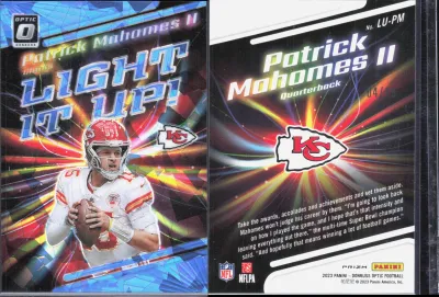 Patrick Mahomes II 2023 Panini Donruss Optic