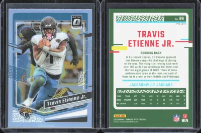 Travis Etienne Jr. 2023 Panini Donruss Optic