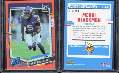 Mekhi Blackmon — 2023 Panini Donruss Optic Orange