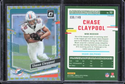Chase Claypool — 2023 Panini Donruss Optic Flex