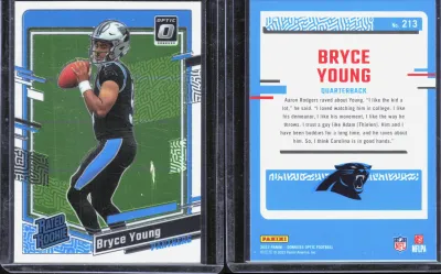 Bryce Young 2023 Panini Donruss Optic