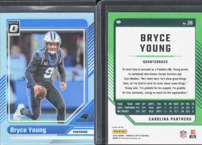 Bryce Young 2024 Panini Donruss Optic
