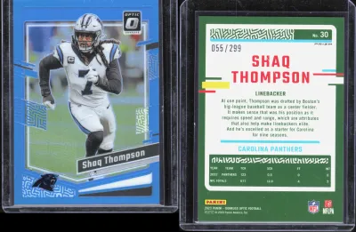 Shaq Thompson — 2023 Panini Donruss Optic Aqua