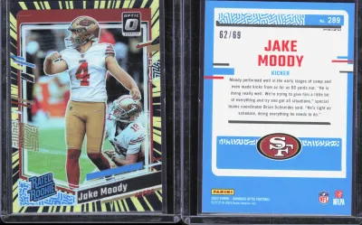 Jake Moody — 2023 Panini Donruss Optic Electricity