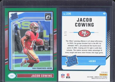 Jacob Cowing card