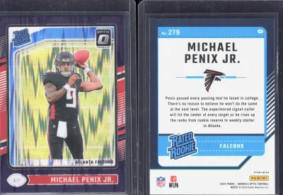 Michael Penix Jr. 2024 Panini Donruss Optic