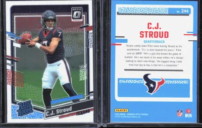 C.J. Stroud 2023 Panini Donruss Optic